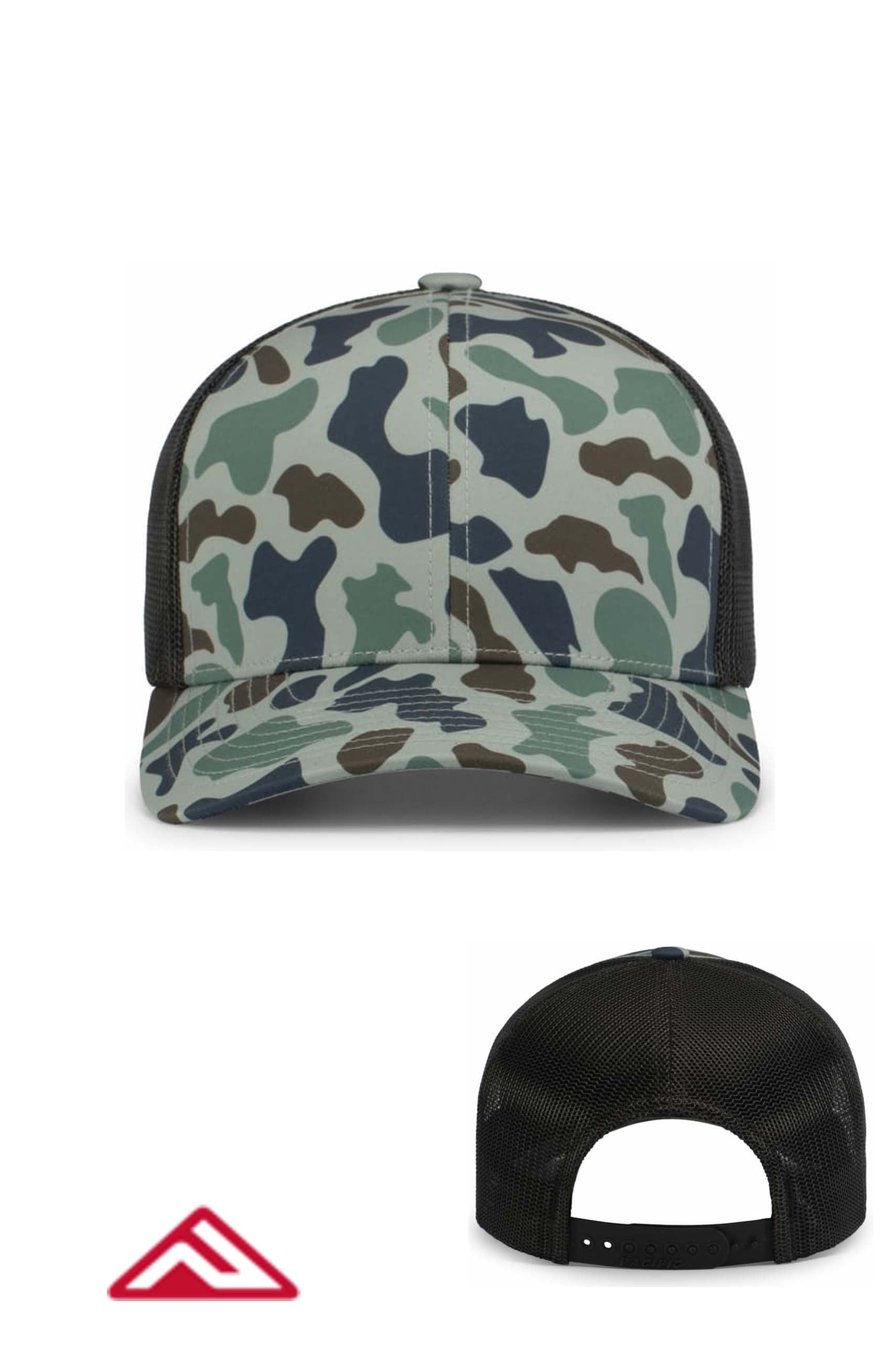 WEEKENDER DUCK CAMO TRUCKER SNAPBACK CAP