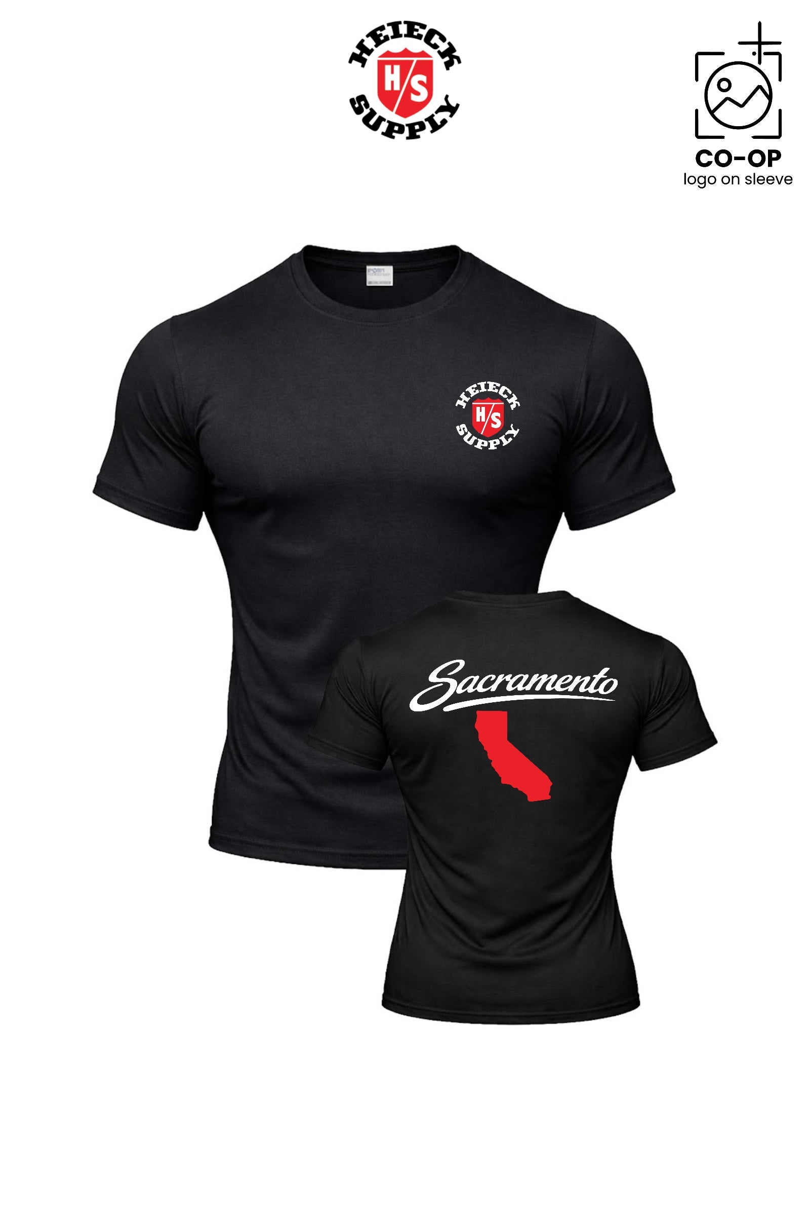 Port & Co™ Performance UPF 50 Tee - HEIECK SUPPLY - SACRAMENTO