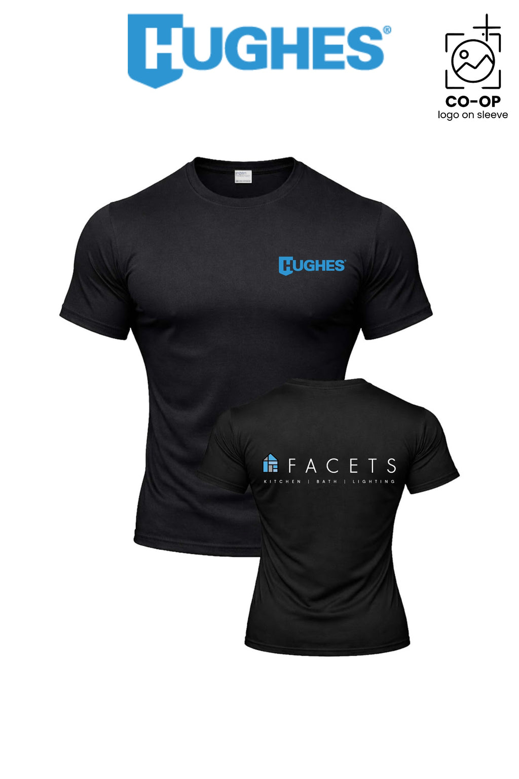 Port & Co™ Performance UPF 50 Tee - HUGHES SUPPLY - HUNTERSVILLE