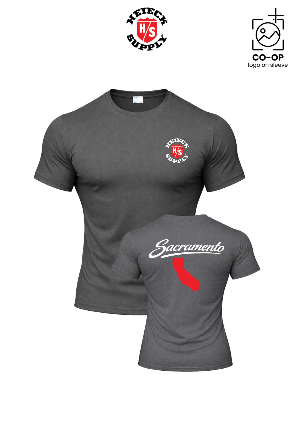 Port & Co™ Performance UPF 50 Tee - HEIECK SUPPLY - SACRAMENTO