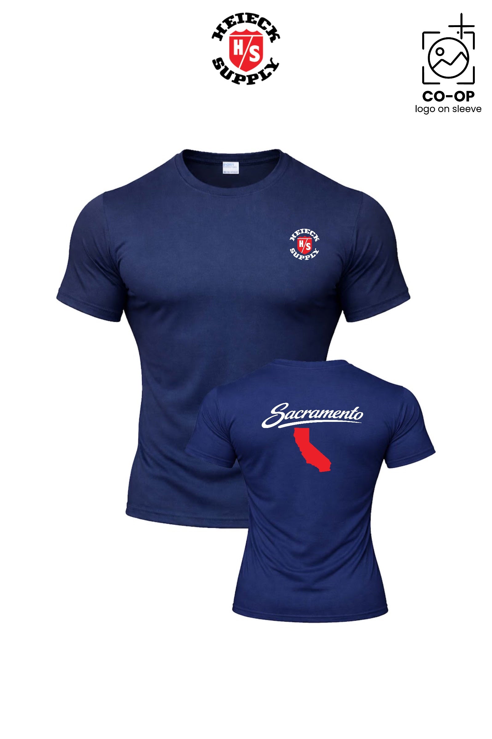 Port & Co™ Performance UPF 50 Tee - HEIECK SUPPLY - SACRAMENTO