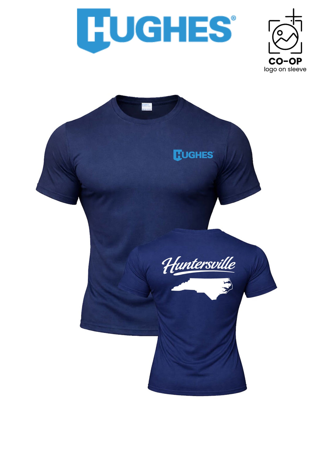 Port & Co™ Performance UPF 50 Tee - HUGHES SUPPLY - HUNTERSVILLE