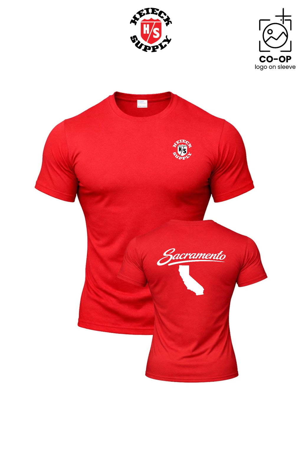Port & Co™ Performance UPF 50 Tee - HEIECK SUPPLY - SACRAMENTO