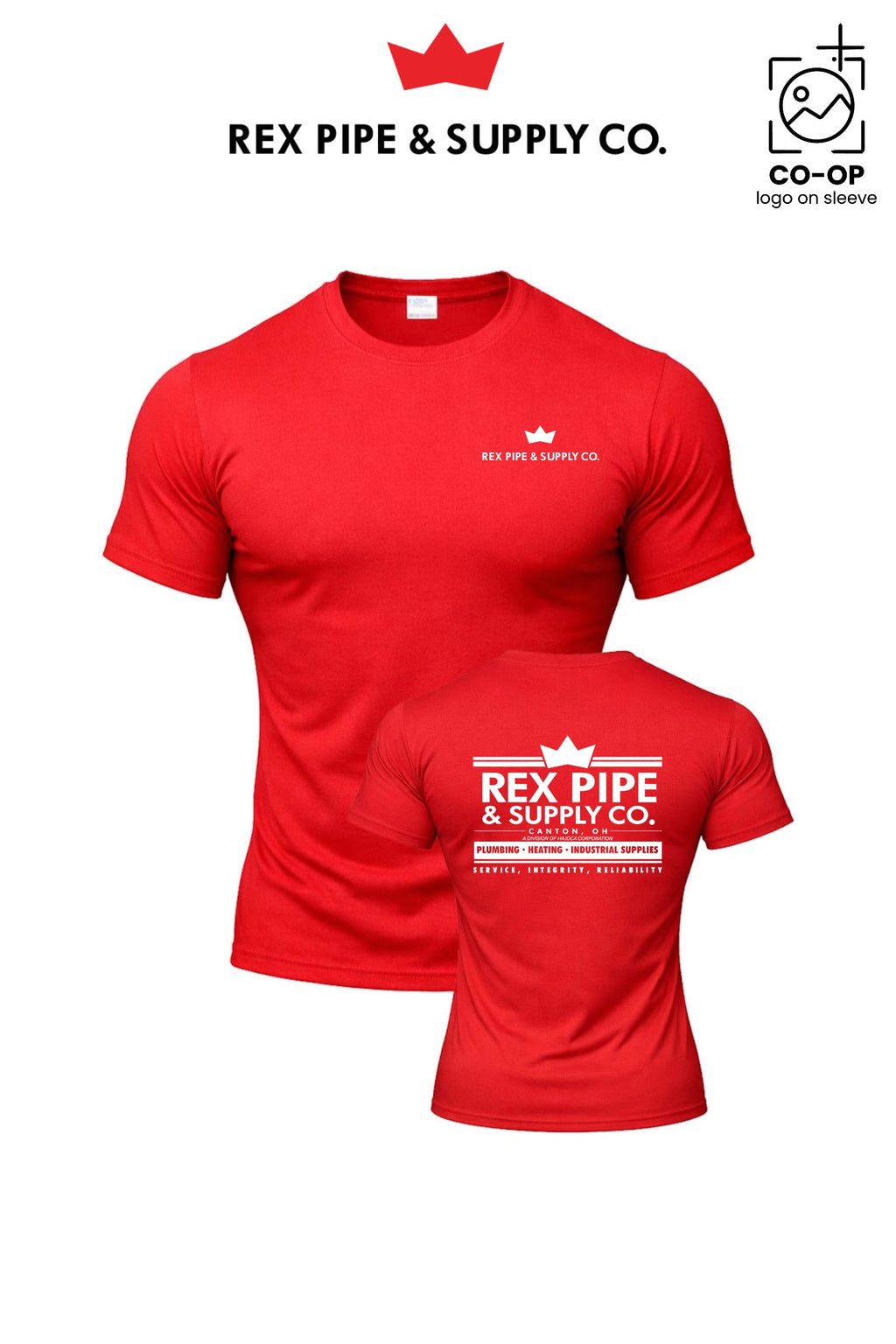 Port & Co™ Performance UPF 50 Tee - REX PIPE AND SUPPLY - CANTON