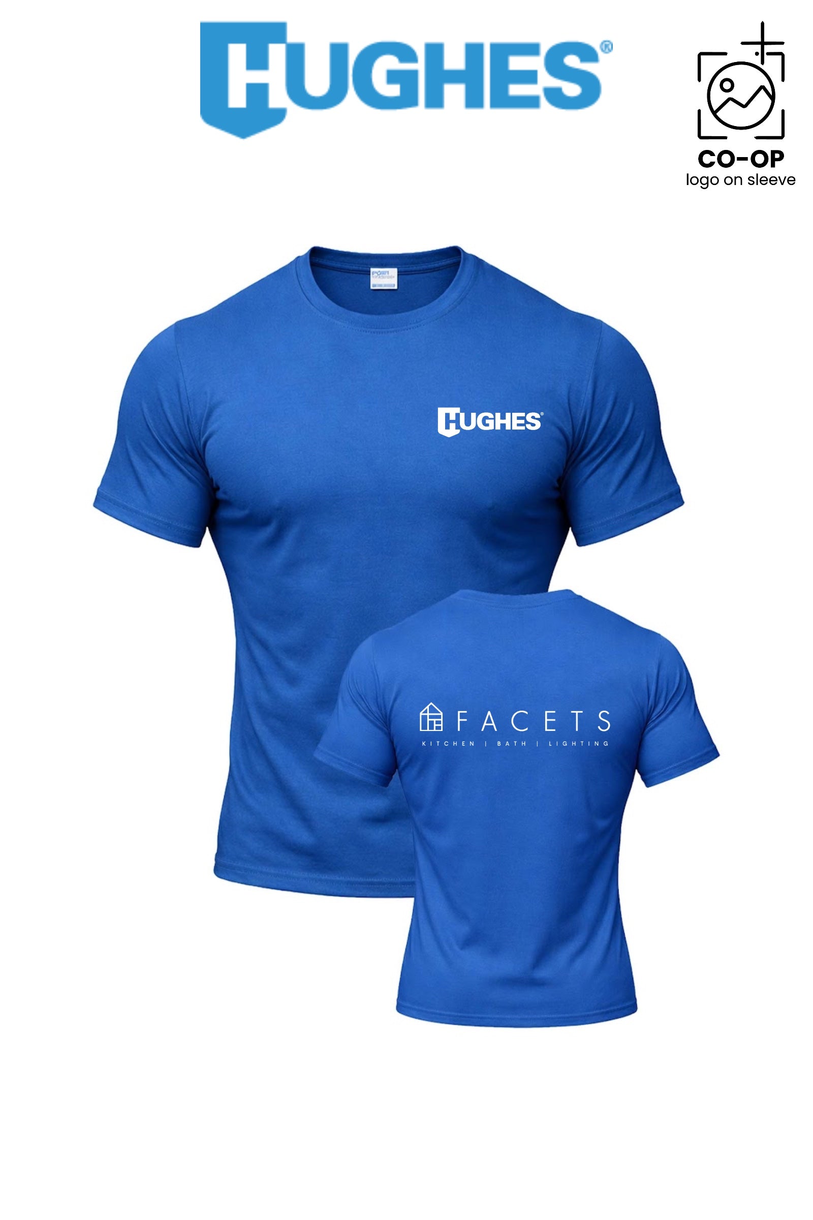 Port & Co™ Performance UPF 50 Tee - HUGHES SUPPLY - HUNTERSVILLE