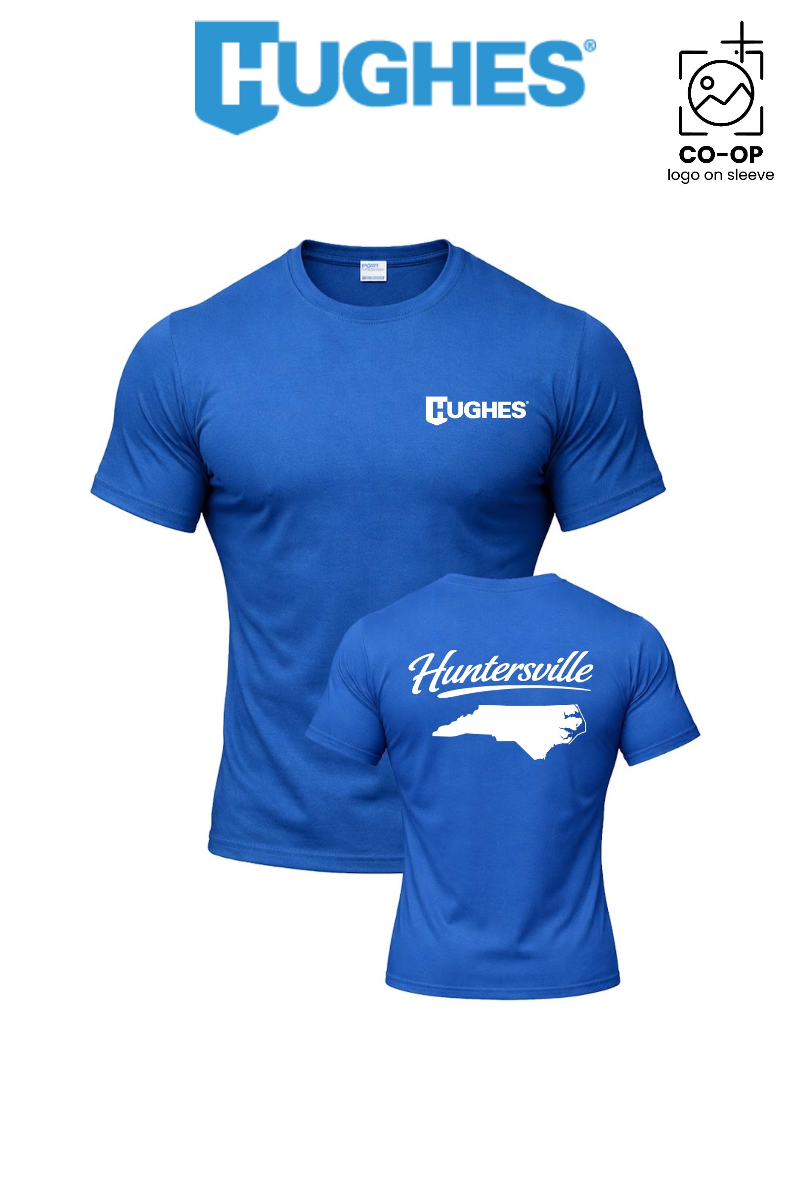 Port & Co™ Performance UPF 50 Tee - HUGHES SUPPLY - HUNTERSVILLE