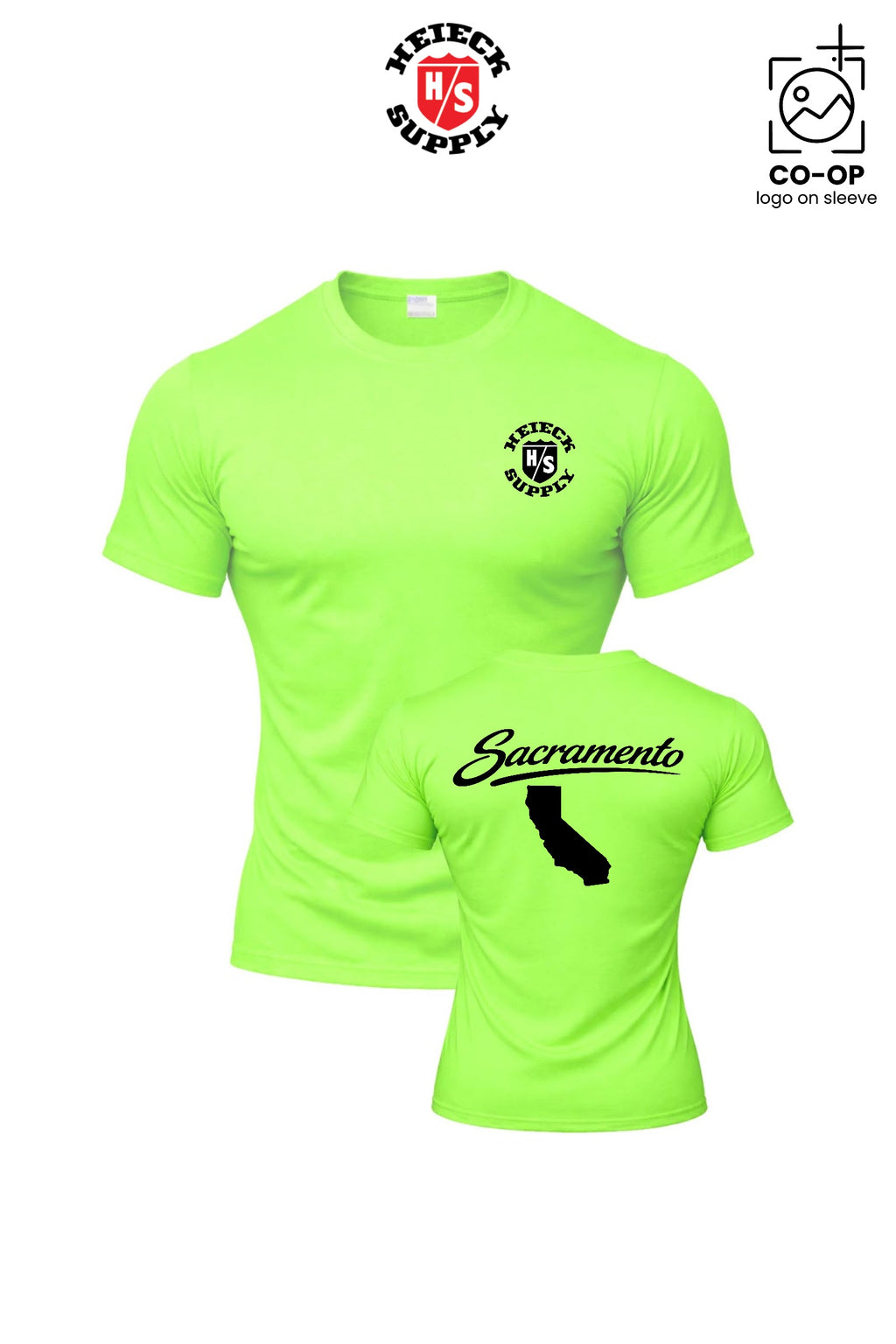 Port & Co™ Performance UPF 50 Tee - HEIECK SUPPLY - SACRAMENTO