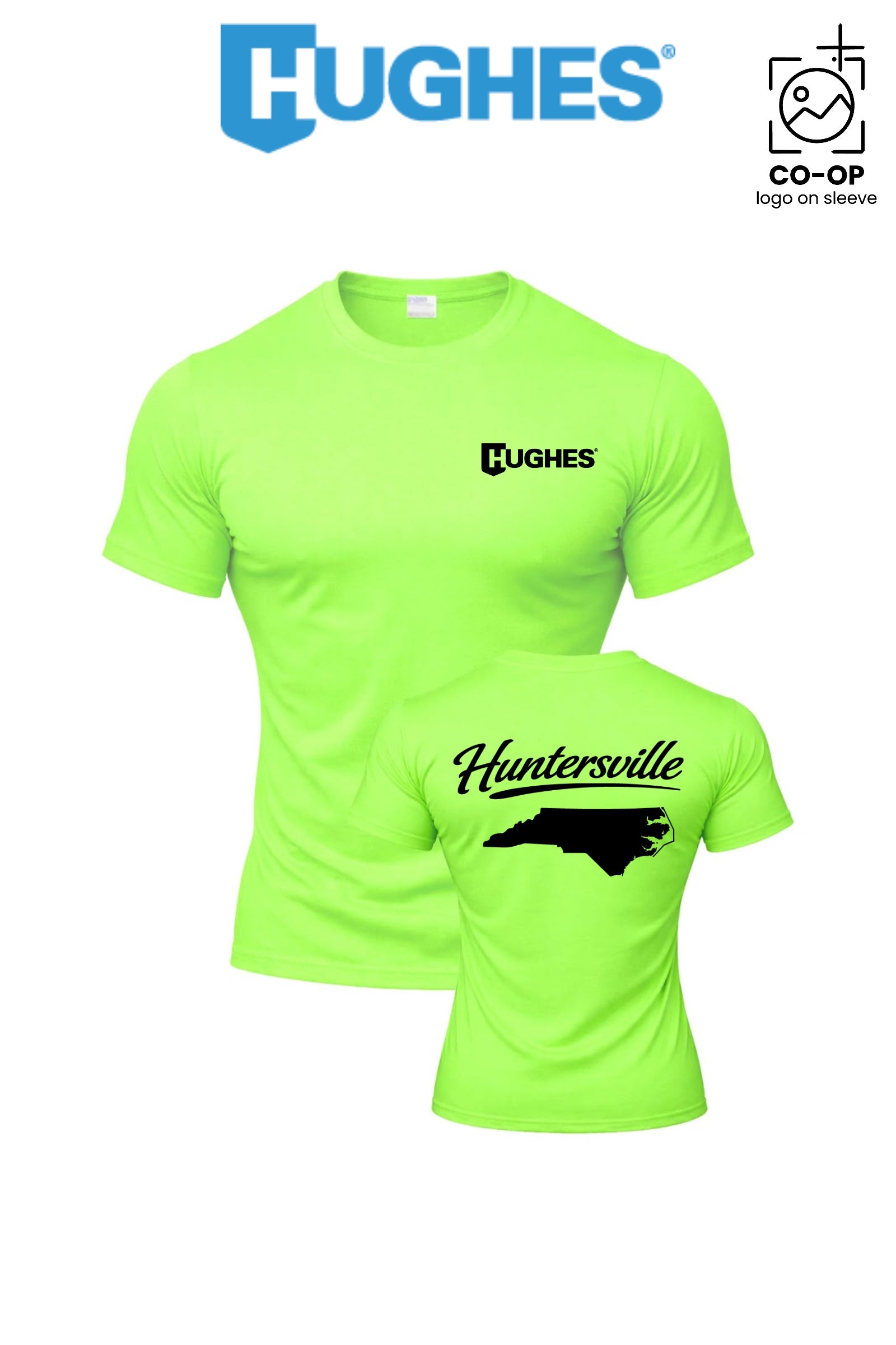 Port & Co™ Performance UPF 50 Tee - HUGHES SUPPLY - HUNTERSVILLE
