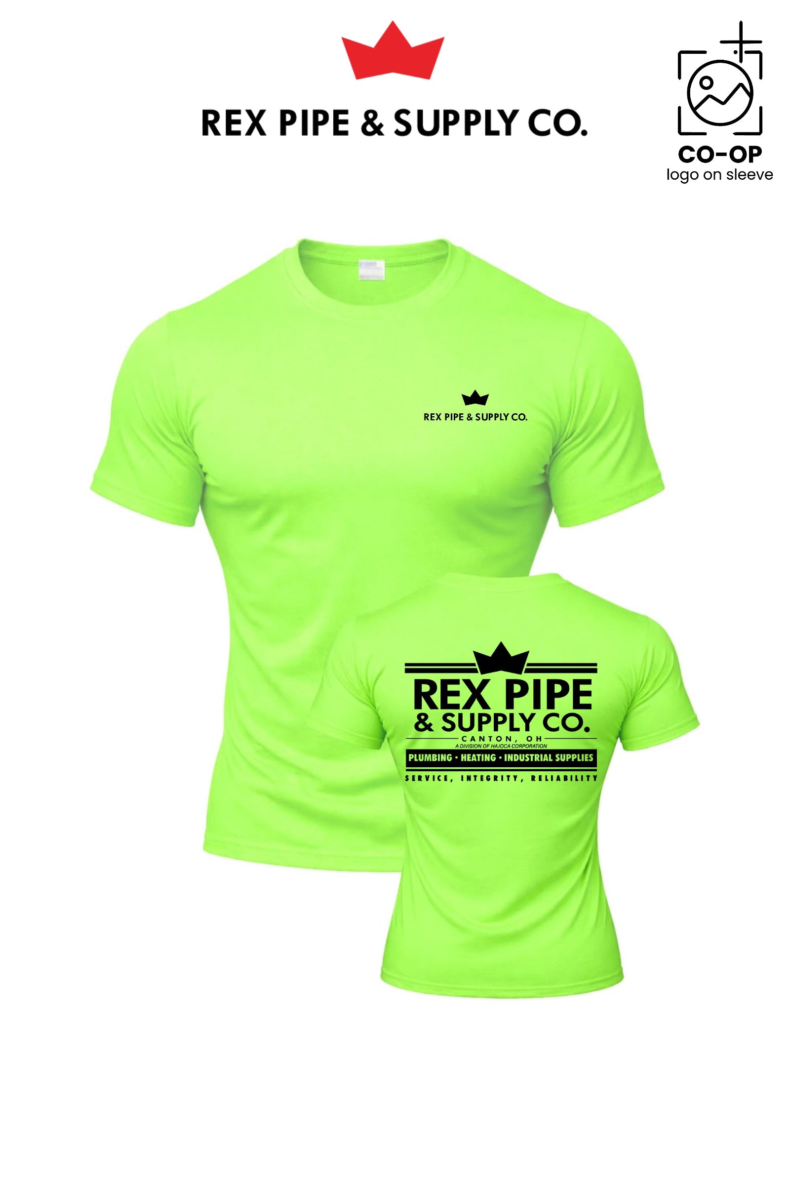 Port & Co™ Performance UPF 50 Tee - REX PIPE AND SUPPLY - CANTON