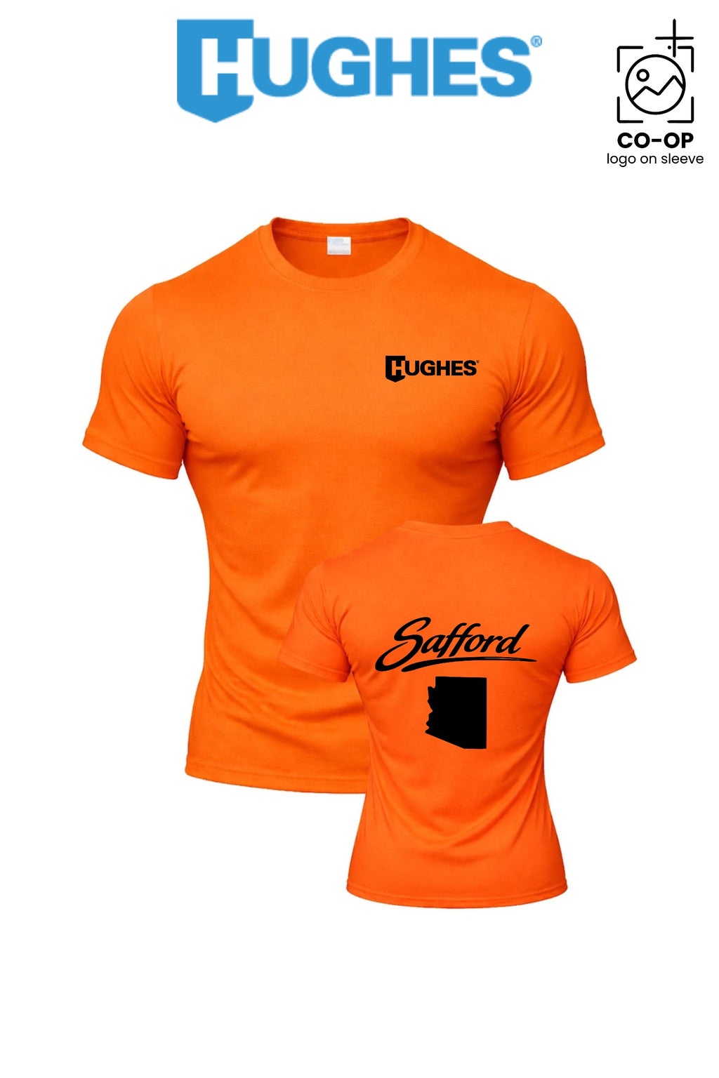 Port & Co™ Performance UPF 50 Tee - HUGHES SUPPLY - SAFFORD