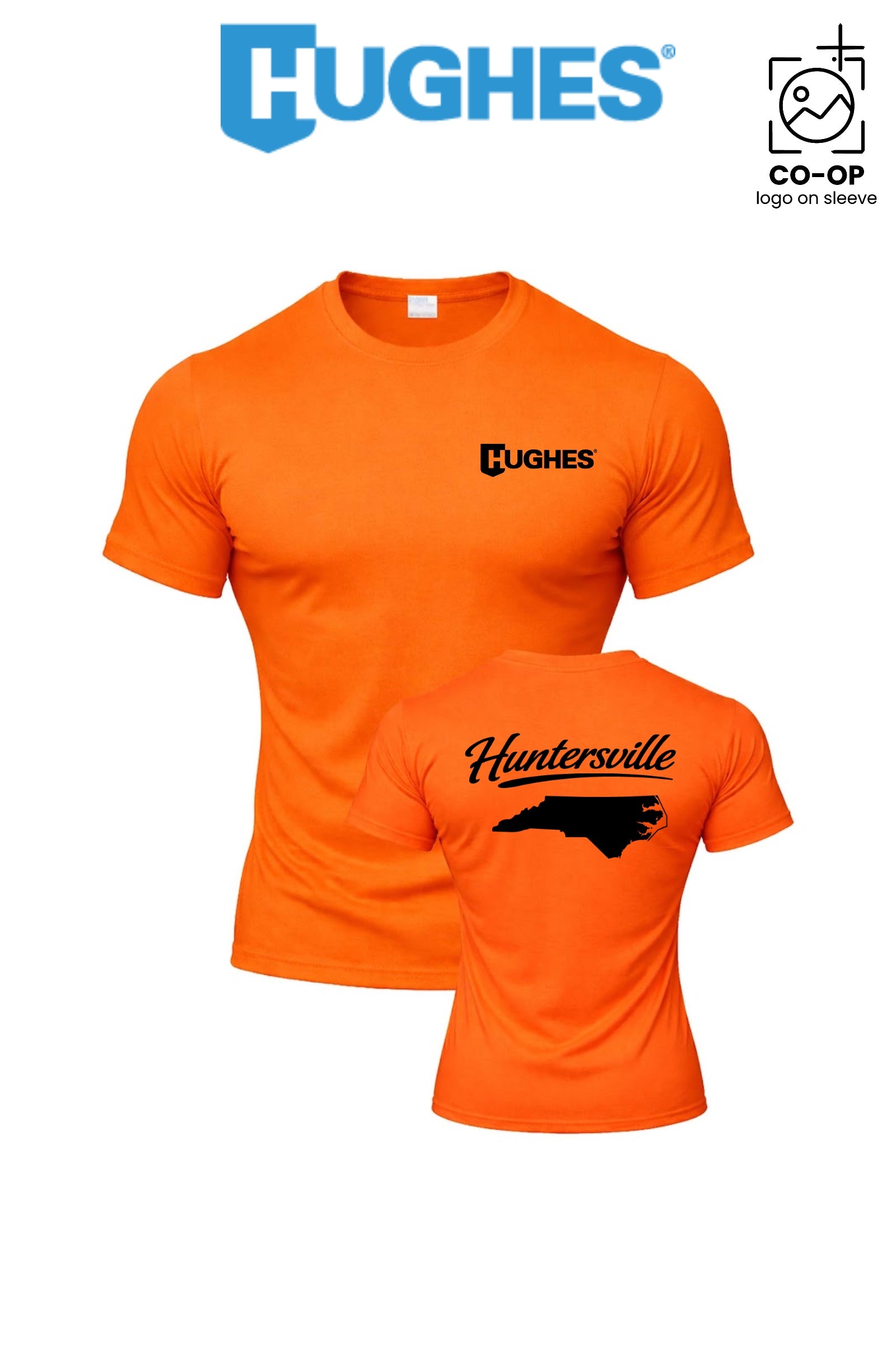 Port & Co™ Performance UPF 50 Tee - HUGHES SUPPLY - HUNTERSVILLE
