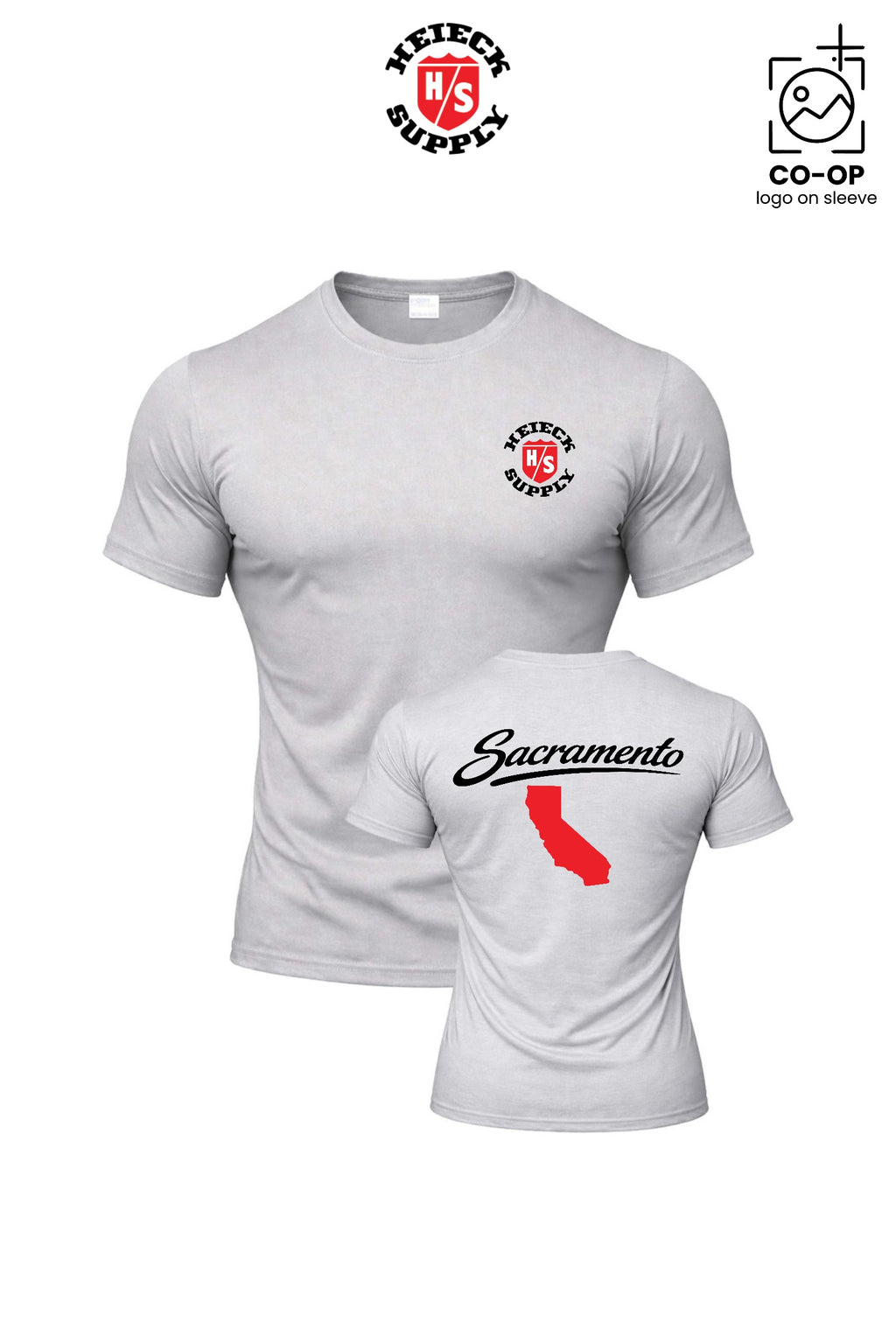 Port & Co™ Performance UPF 50 Tee - HEIECK SUPPLY - SACRAMENTO