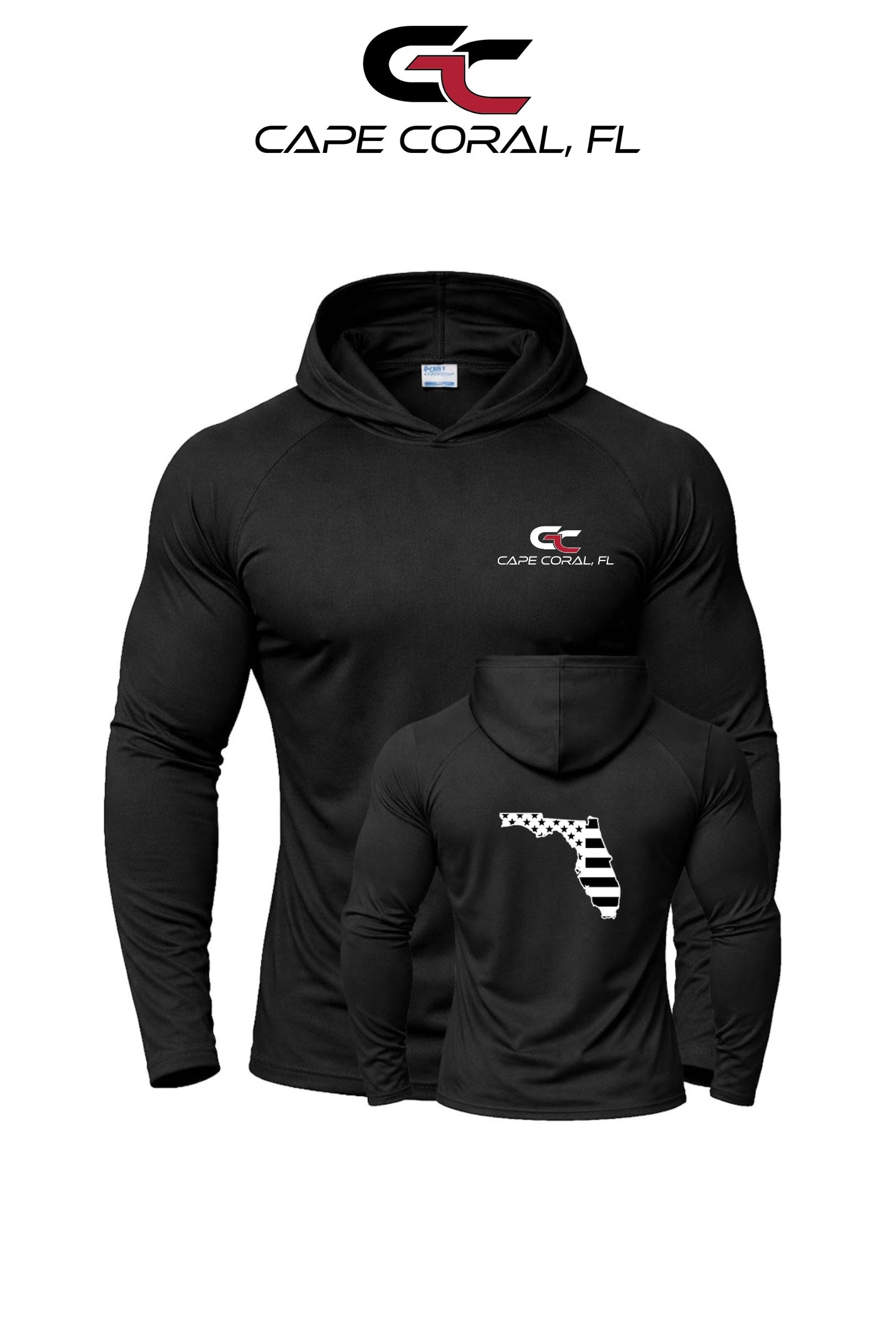 Port & Co™ Performance Pullover Hooded UPF50 Tee - GORMAN CO - CAPE CORAL