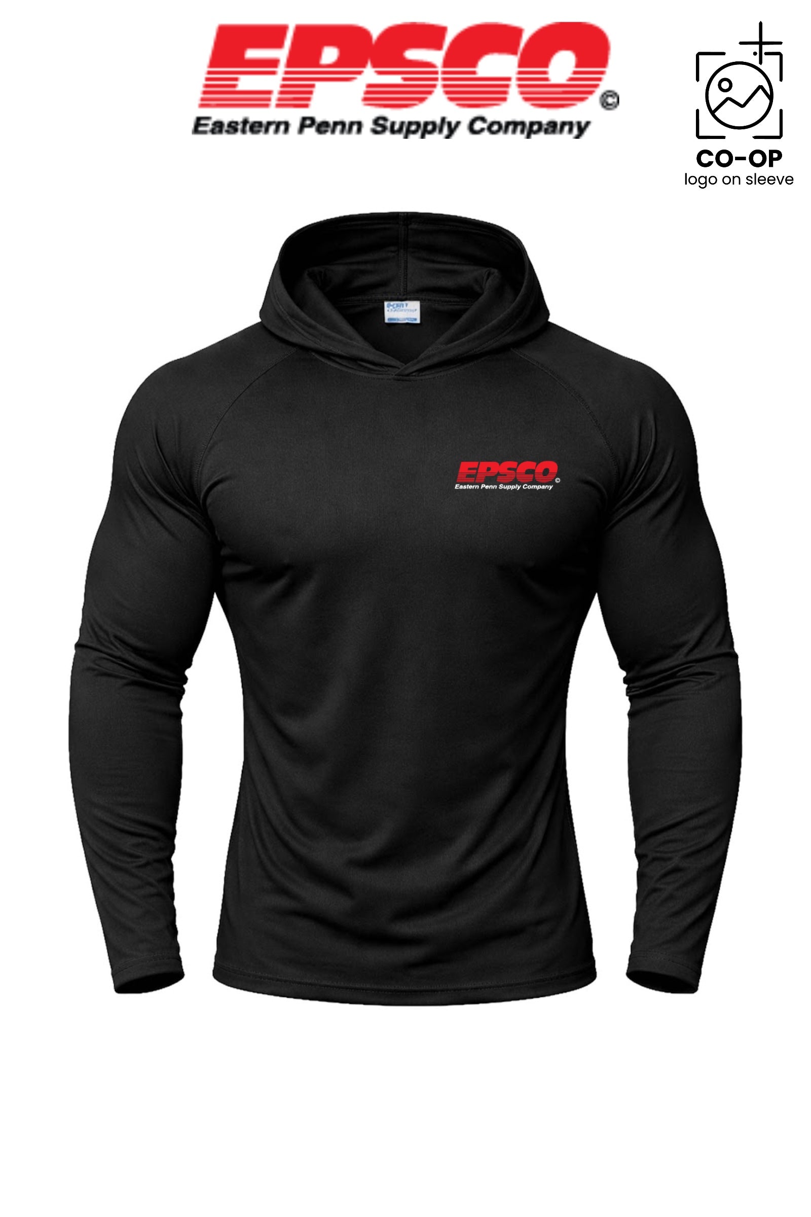 Port & Co™ Performance Pullover Hooded UPF50 Tee - EPSCO