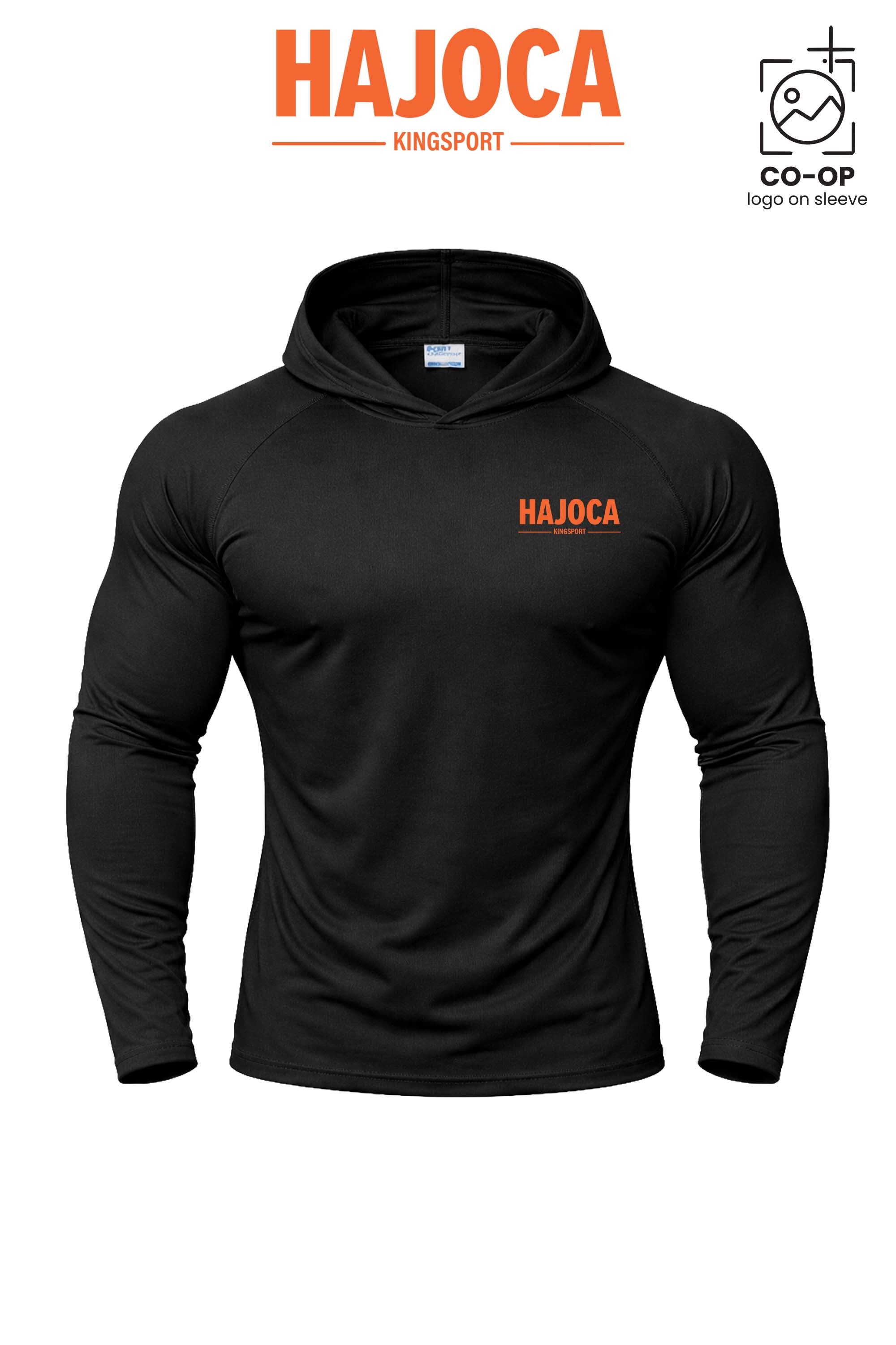 Port & Co™ Performance Pullover Hooded UPF50 Tee - HAJOCA - KINGSPORT