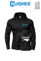 Port & Co™ Performance Pullover Hooded UPF50 Tee - HUGHES SUPPLY - HUNTERSVILLE
