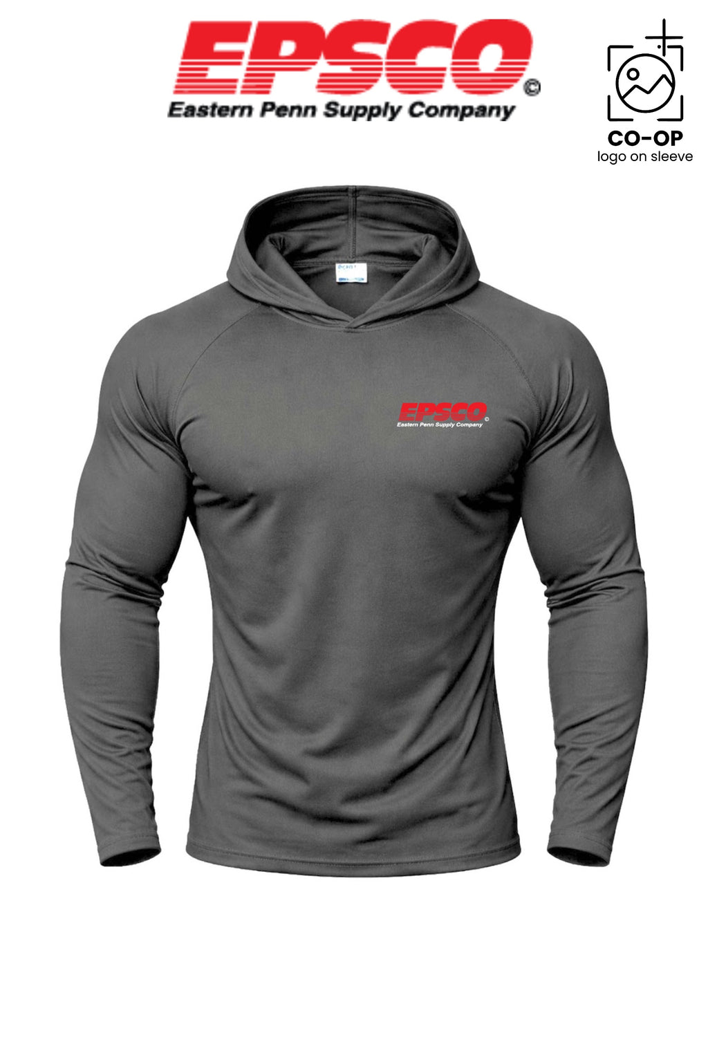 Port & Co™ Performance Pullover Hooded UPF50 Tee - EPSCO