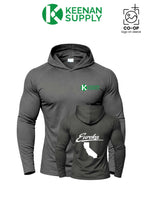 Port & Co™ Performance Pullover Hooded UPF50 Tee - KEENAN SUPPLY - EUREKA