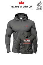 Port & Co™ Performance Pullover Hooded UPF50 Tee - REX PIPE AND SUPPLY - CANTON