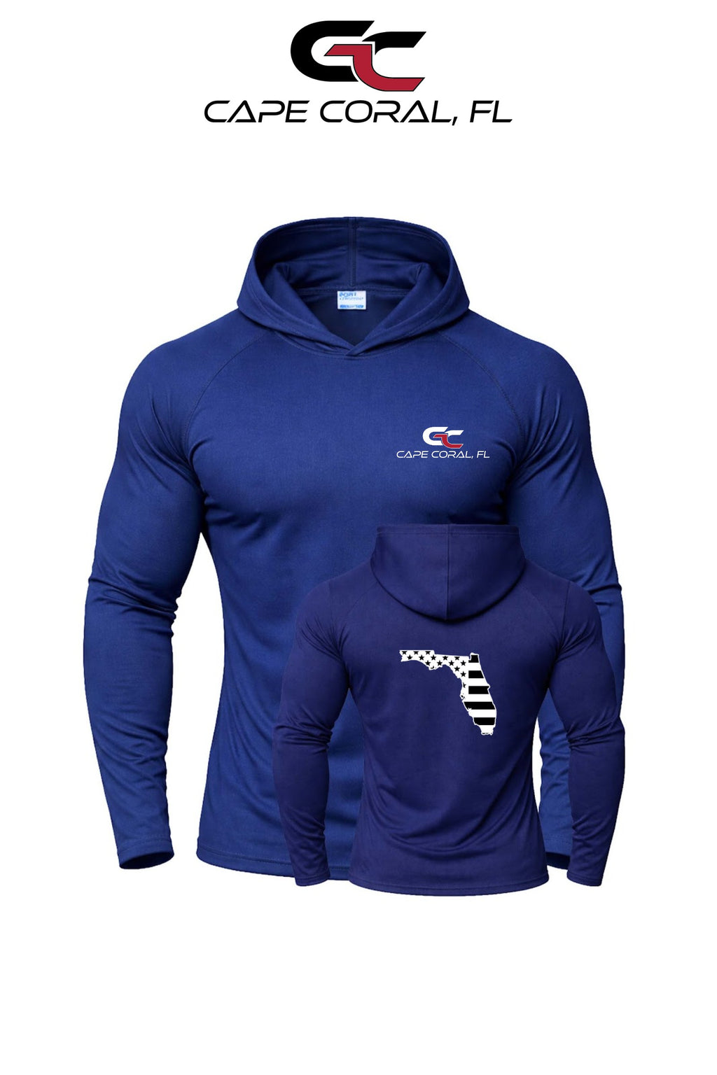 Port & Co™ Performance Pullover Hooded UPF50 Tee - GORMAN CO - CAPE CORAL