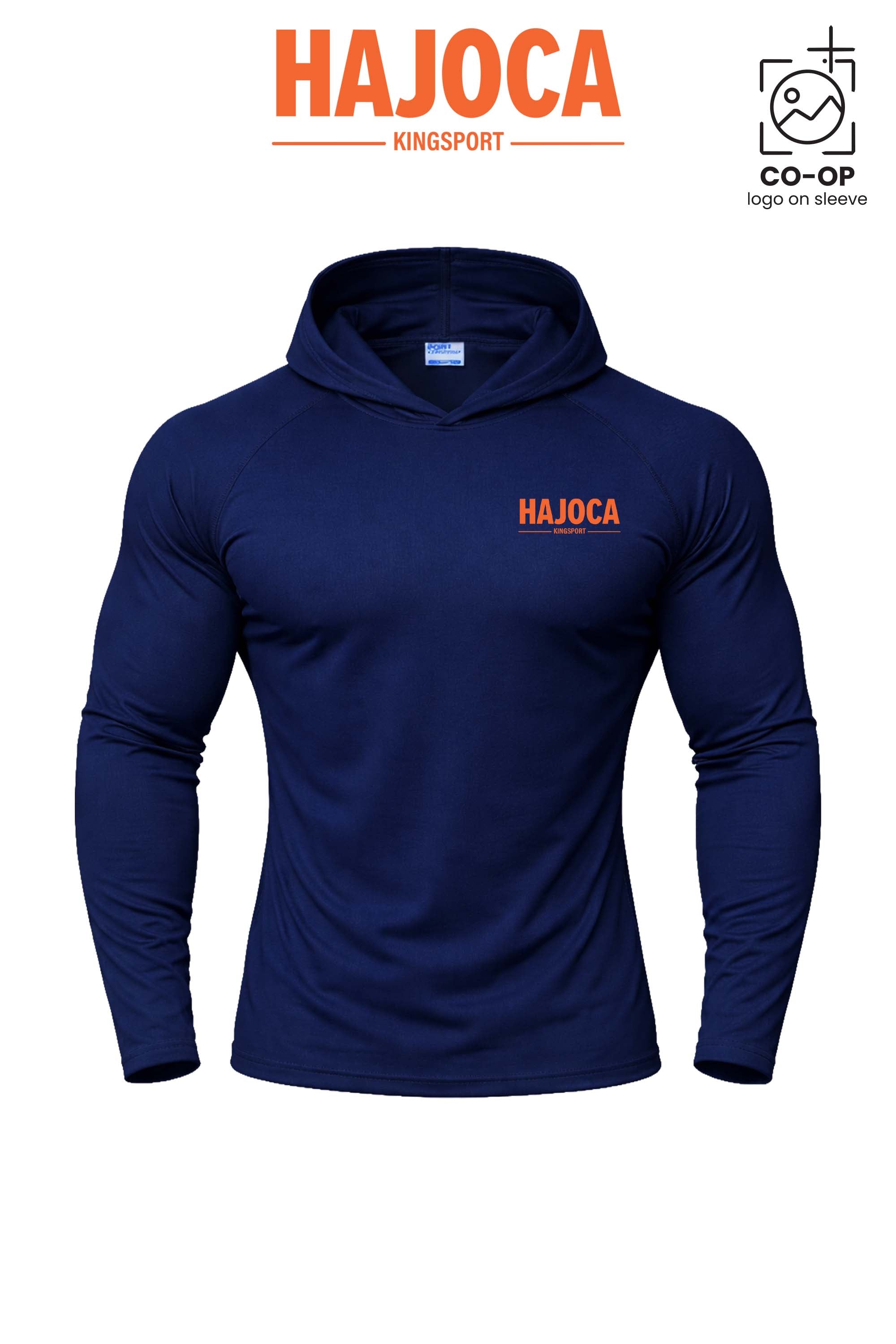 Port & Co™ Performance Pullover Hooded UPF50 Tee - HAJOCA - KINGSPORT