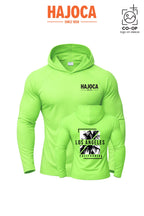 Port & Co™ Performance Pullover Hooded UPF50 Tee - HAJOCA - LOS ANGELES
