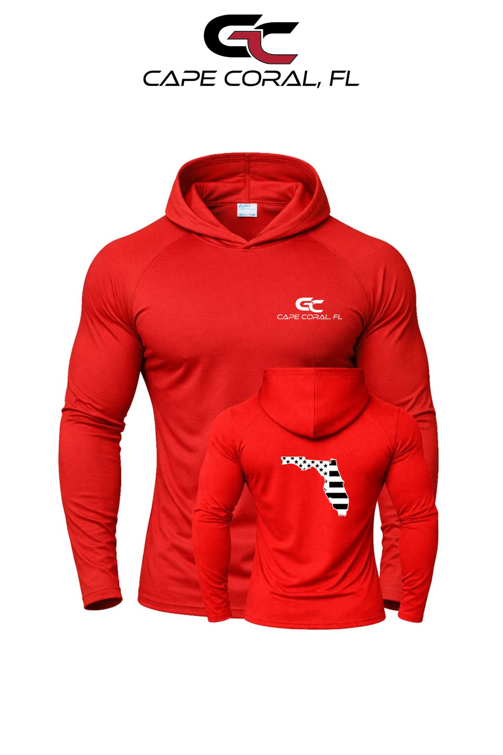 Port & Co™ Performance Pullover Hooded UPF50 Tee - GORMAN CO - CAPE CORAL