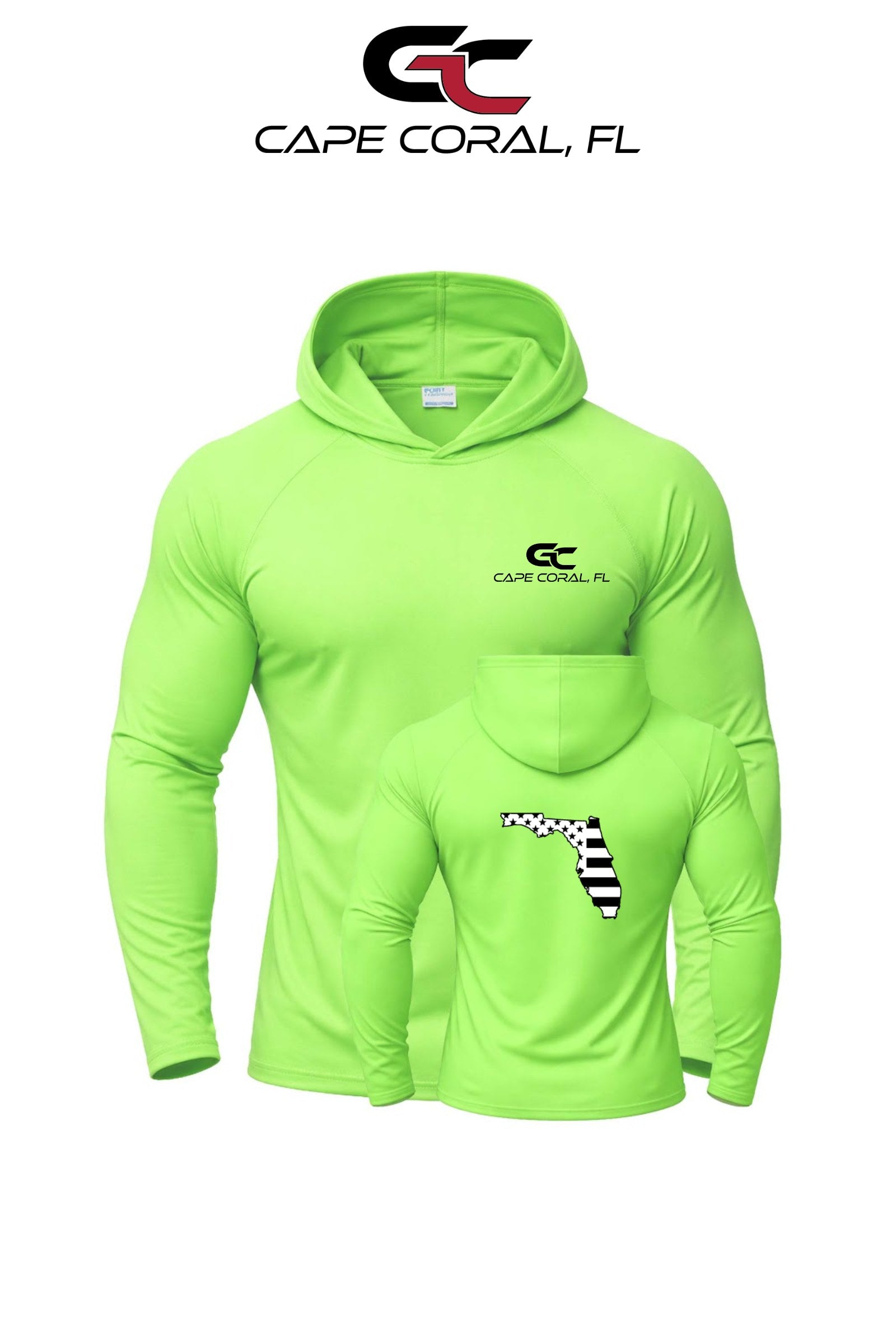 Port & Co™ Performance Pullover Hooded UPF50 Tee - GORMAN CO - CAPE CORAL