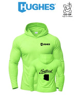 Port & Co™ Performance Pullover Hooded UPF50 Tee - HUGHES SUPPLY - SAFFORD