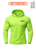 Port & Co™ Performance Pullover Hooded UPF50 Tee - G P NORTON