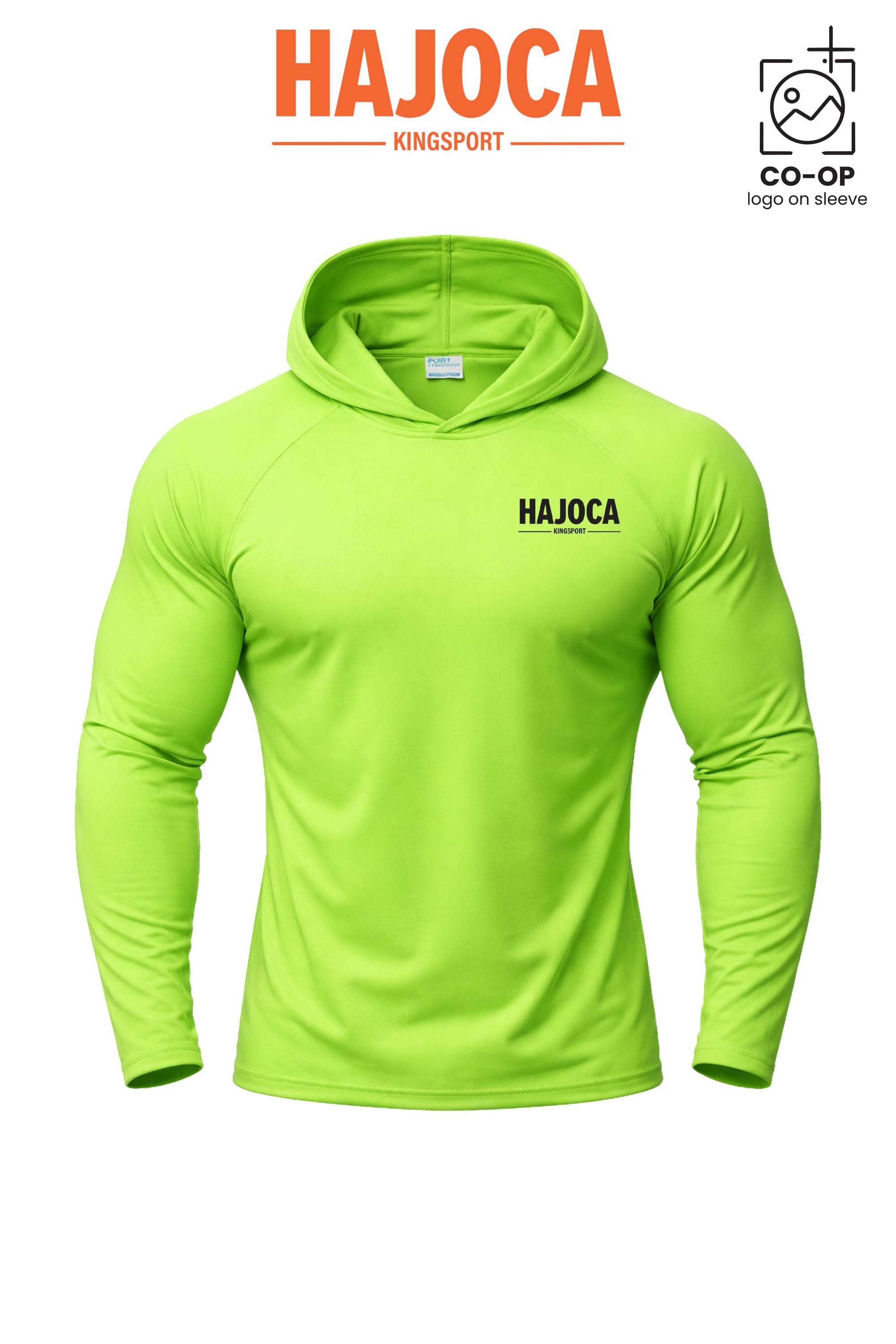 Port & Co™ Performance Pullover Hooded UPF50 Tee - HAJOCA - KINGSPORT