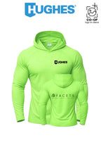 Port & Co™ Performance Pullover Hooded UPF50 Tee - HUGHES SUPPLY - HUNTERSVILLE