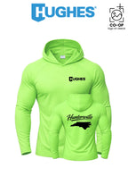 Port & Co™ Performance Pullover Hooded UPF50 Tee - HUGHES SUPPLY - HUNTERSVILLE