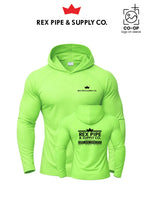Port & Co™ Performance Pullover Hooded UPF50 Tee - REX PIPE AND SUPPLY - CANTON