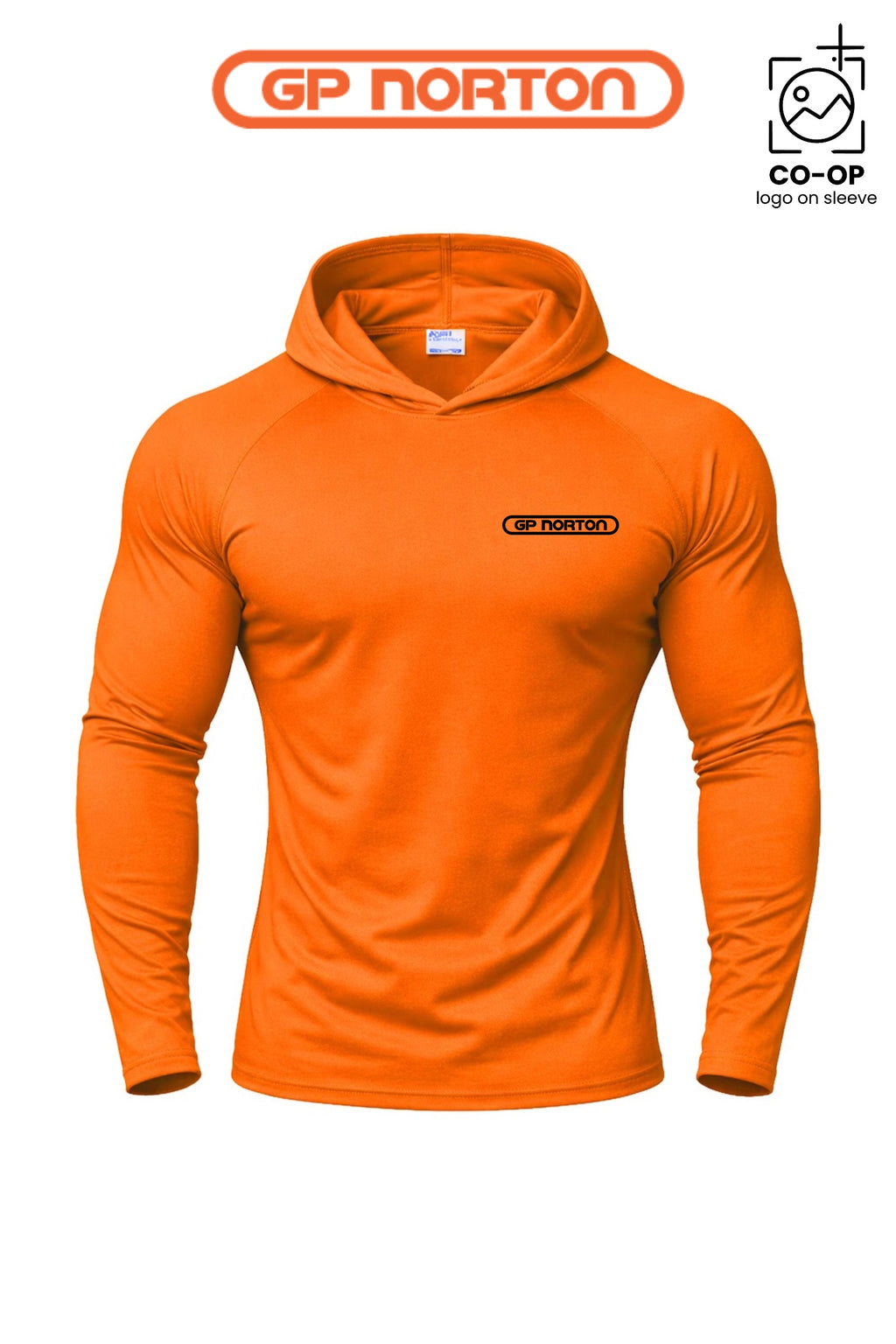 Port & Co™ Performance Pullover Hooded UPF50 Tee - G P NORTON