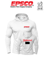 Port & Co™ Performance Pullover Hooded UPF50 Tee - EPSCO - TUNKHANNOCK