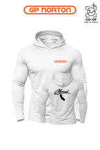 Port & Co™ Performance Pullover Hooded UPF50 Tee - G P NORTON - MERCED