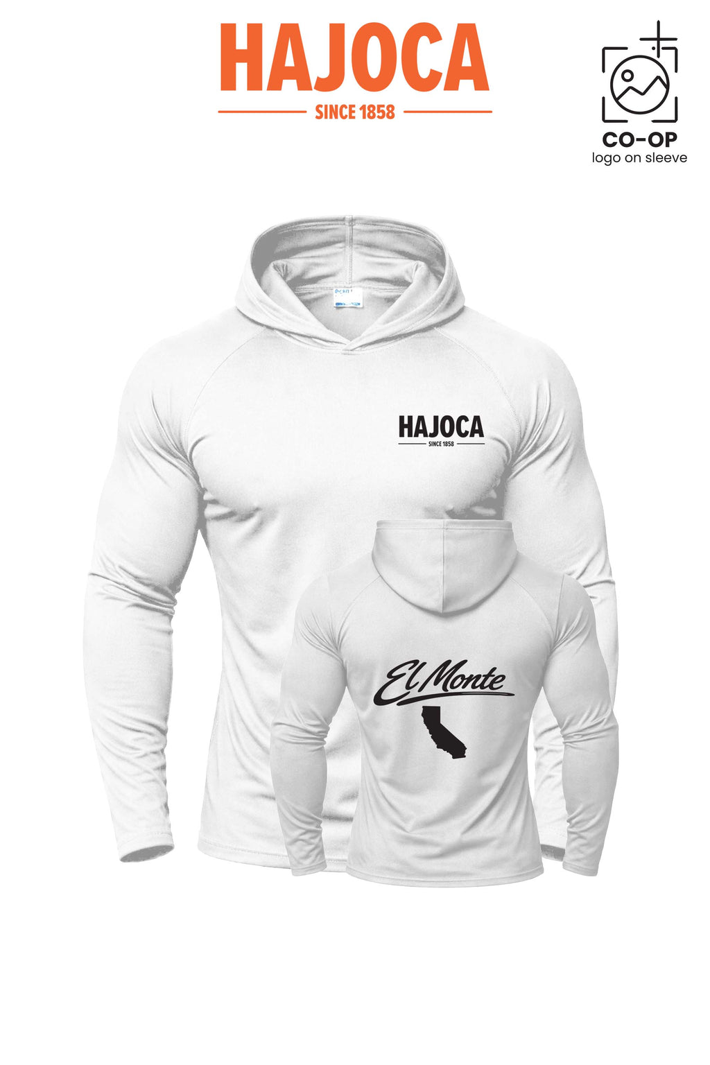 Port & Co™ Performance Pullover Hooded UPF50 Tee - HAJOCA - EL MONTE