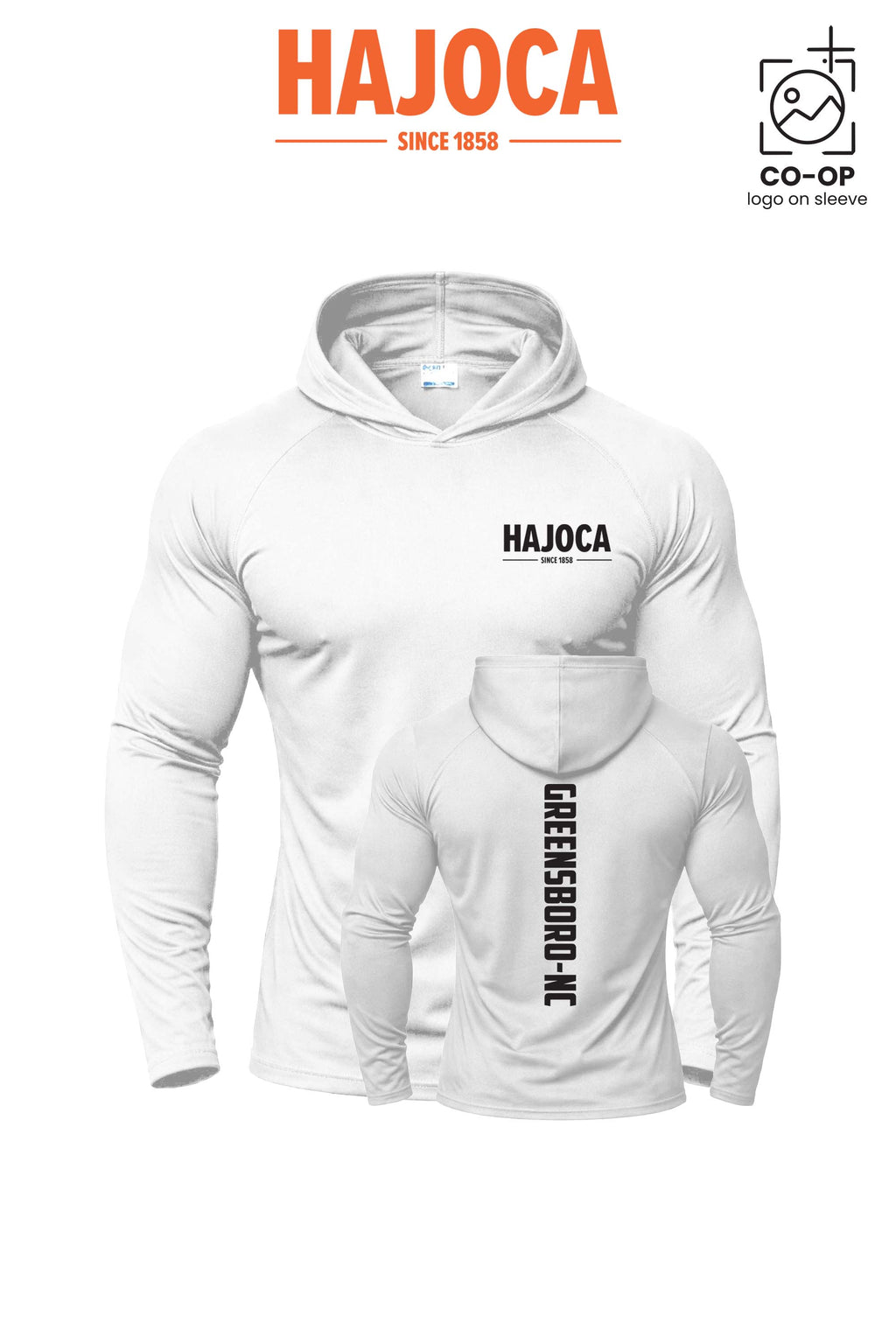 Port & Co™ Performance Pullover Hooded UPF50 Tee - HAJOCA - GREENSBORO