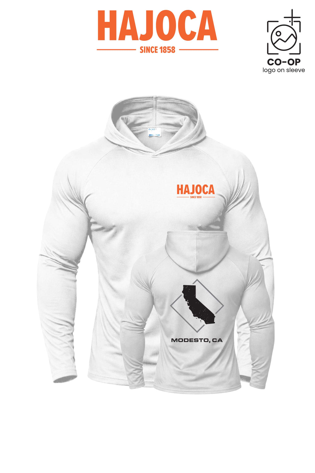 Port & Co™ Performance Pullover Hooded UPF50 Tee - HAJOCA - MODESTO