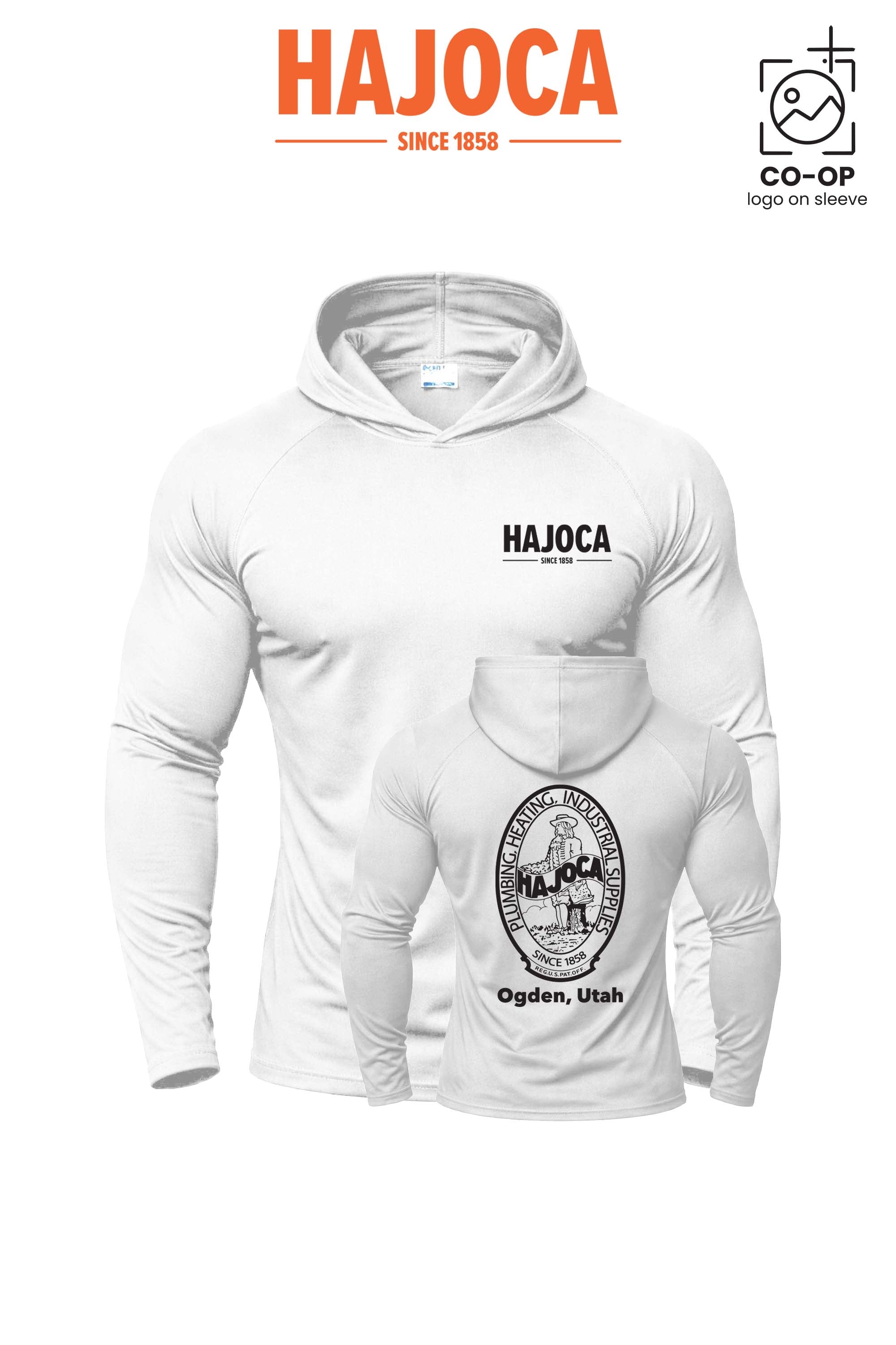 Port & Co™ Performance Pullover Hooded UPF50 Tee - HAJOCA - OGDEN
