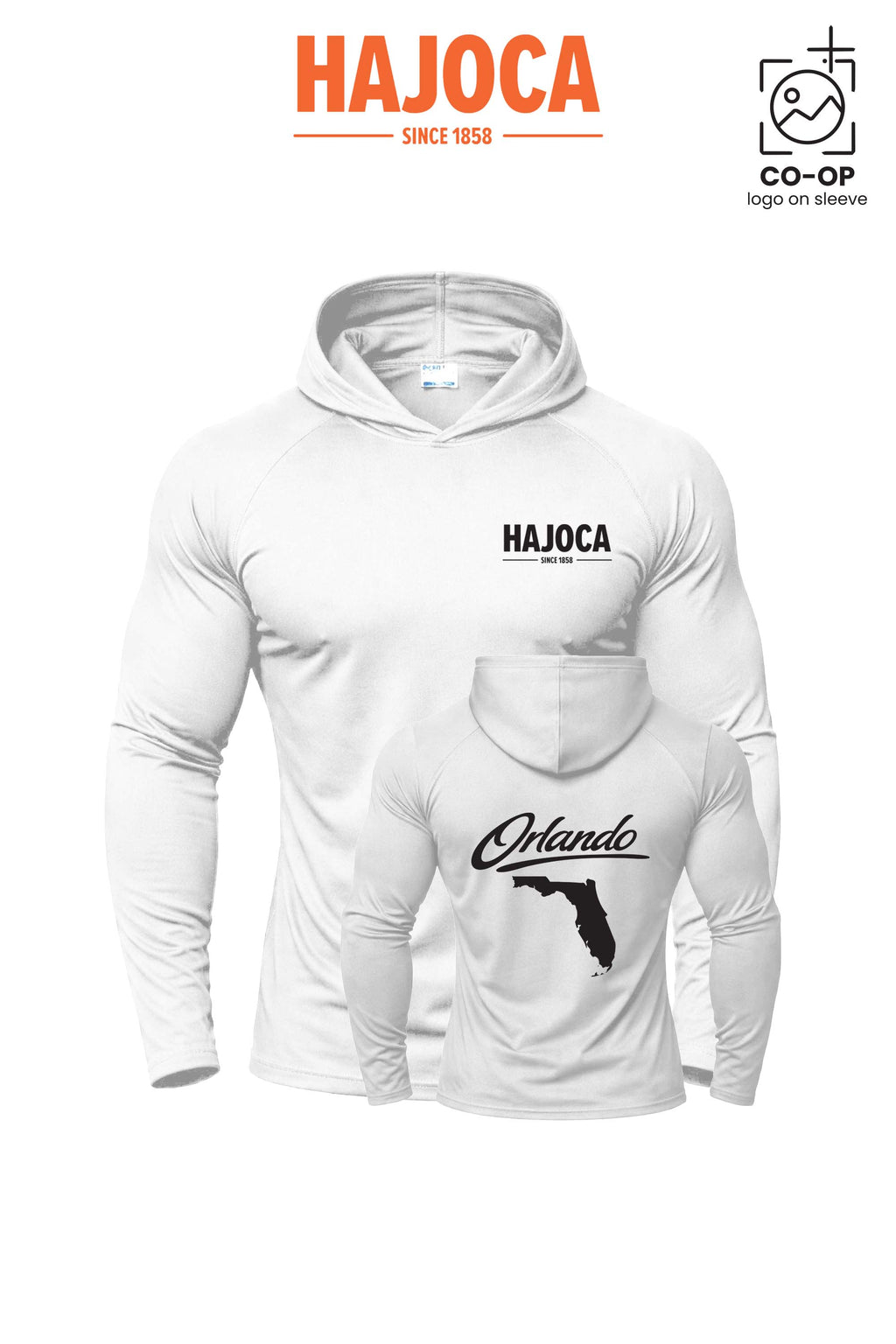 Port & Co™ Performance Pullover Hooded UPF50 Tee - HAJOCA - ORLANDO