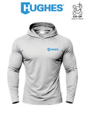Port & Co™ Performance Pullover Hooded UPF50 Tee - HUGHES SUPPLY