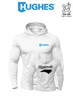 Port & Co™ Performance Pullover Hooded UPF50 Tee - HUGHES SUPPLY - HUNTERSVILLE