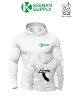 Port & Co™ Performance Pullover Hooded UPF50 Tee - KEENAN SUPPLY - EUREKA