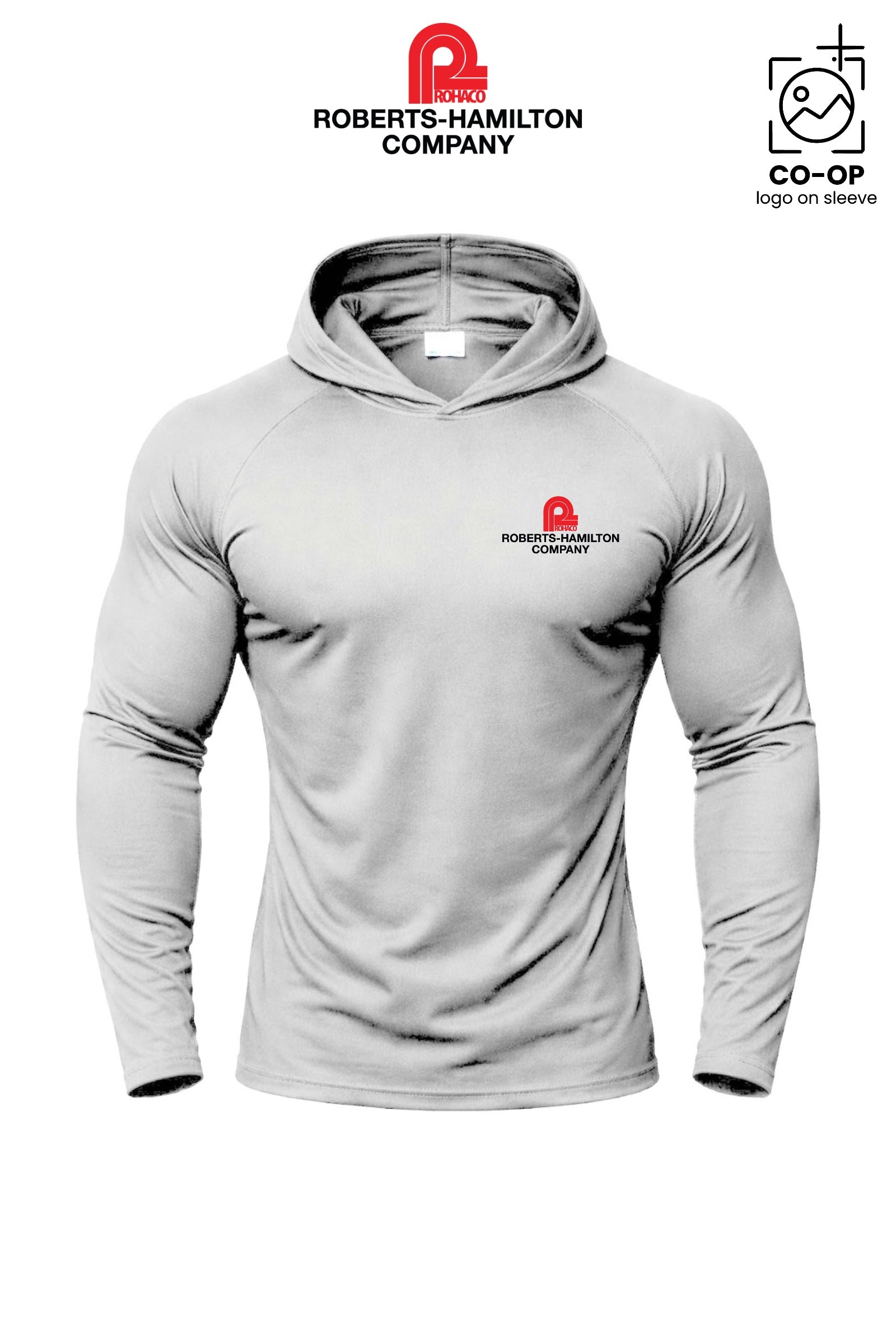 Port & Co™ Performance Pullover Hooded UPF50 Tee - ROBERTS-HAMILTON