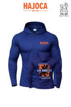 Port & Co™ Performance Pullover Hooded UPF50 Tee - HAJOCA - LOS ANGELES