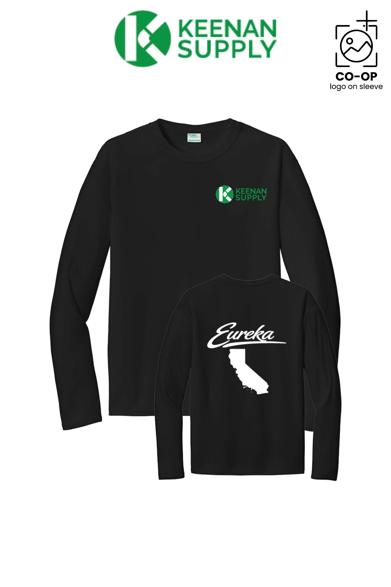 Port & Co™ Performance UPF 50 Long Sleeve - KEENAN SUPPLY - EUREKA