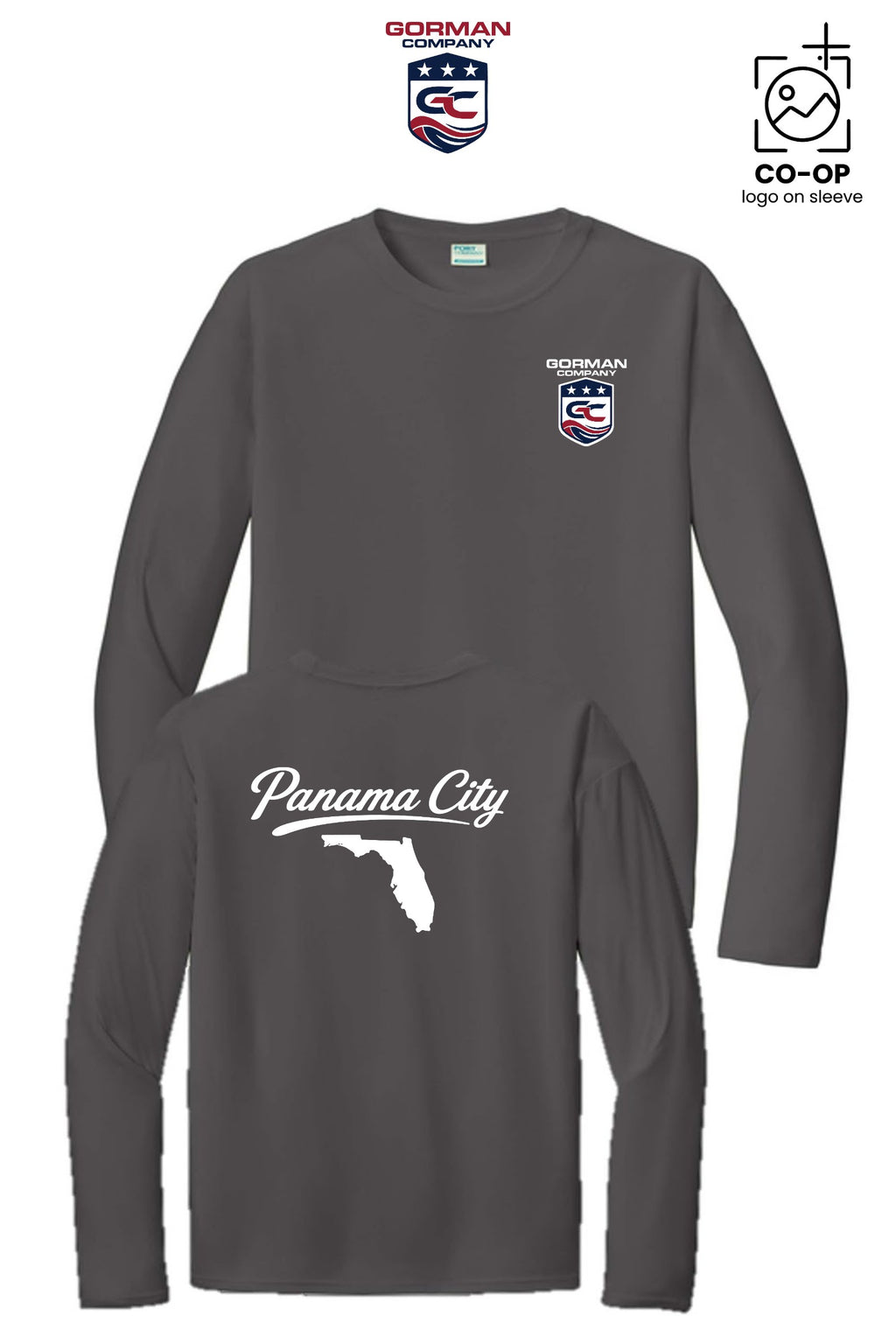 Port & Co™ Performance UPF 50 Long Sleeve - GORMAN CO - PANAMA CITY