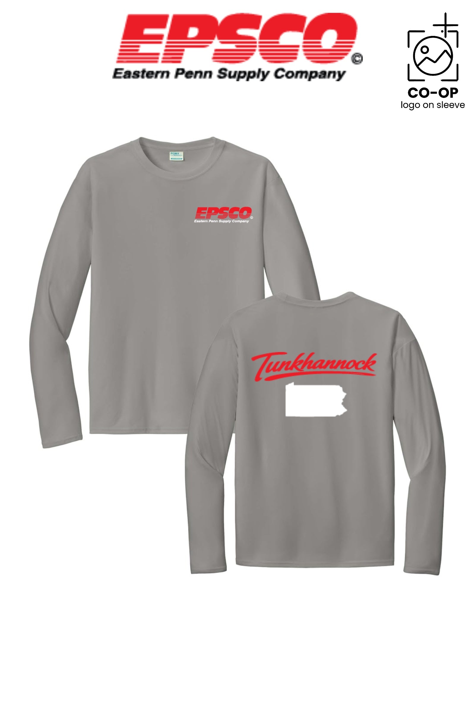Port & Co™ Performance UPF 50 Long Sleeve - EPSCO - TUNKHANNOCK